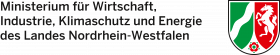 Logo des Ministeriums für Wirtschaft, Industrie, Klimaschutz und Energie des Landes Nordrhein-Westfalen (Source: Land Nordrhein-Westfalen) Logo des Ministeriums für Wirtschaft, Industrie, Klimaschutz und Energie des Landes Nordrhein-Westfalen