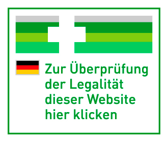 EU-Logo zur Überprüfung der Legalität der Webseite (Source: BfArM) EU-Logo zur Überprüfung der Legalität der Webseite