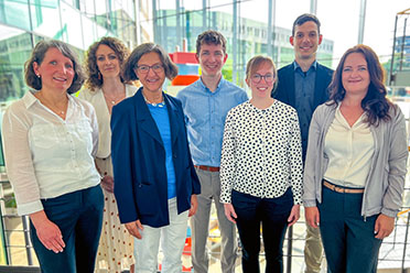 The GHPP PharmTrain team at the BfArM (Source: BfArM/PharmTrain) The GHPP PharmTrain team at the BfArM
